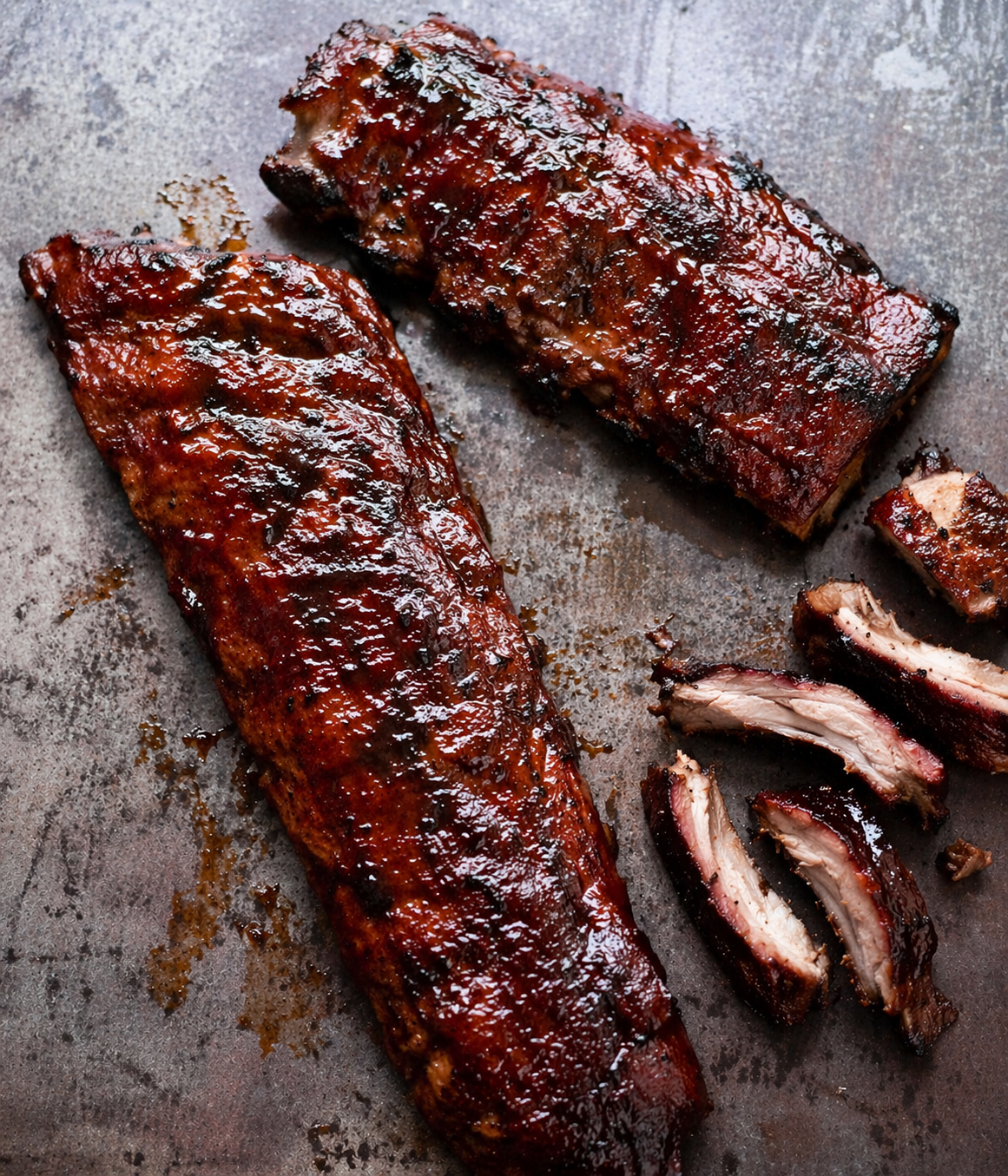 煙燻豬肋排（半份，整份）